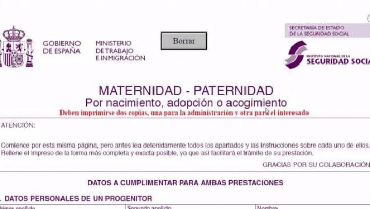 DE INTERÉS…PERMISOS DE MATERNIDAD Y PATERNIDAD