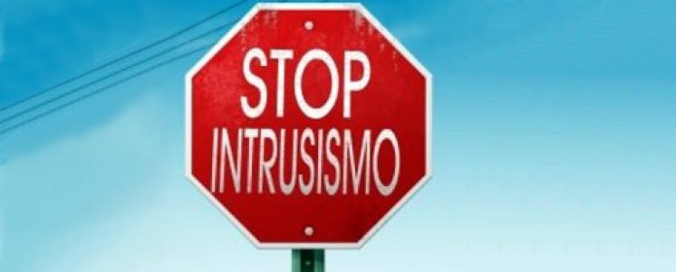 NO NOS GUSTA EL INTRUSISMO