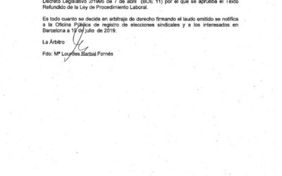 RETRASADAS LAS ELECCIONES OMBUDS BCN