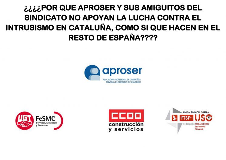 APROSER Y SUS SÍNDICO/AMIGOS