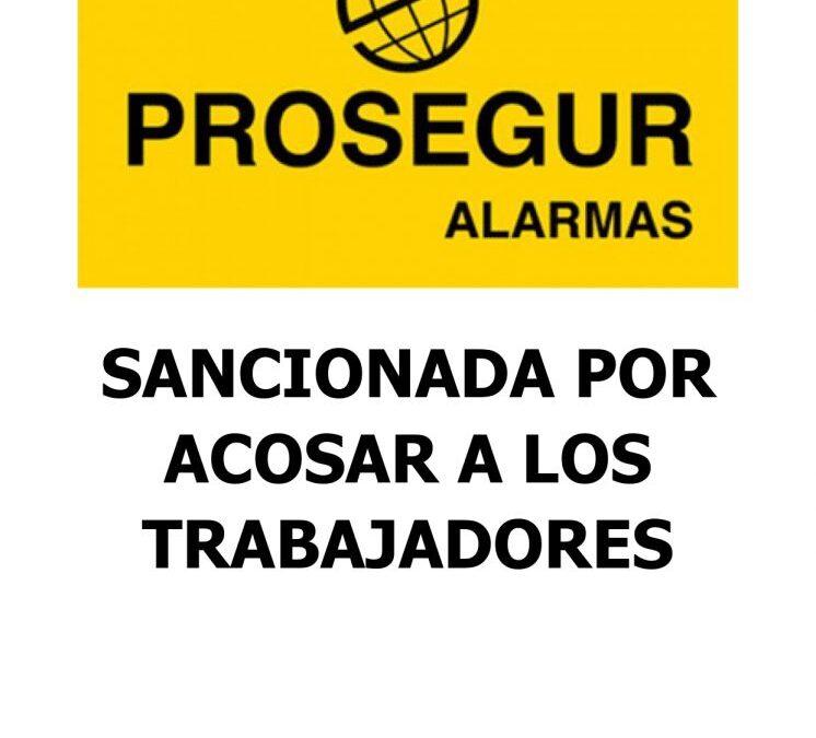 PROSEGUR NO ESCARMIENTA