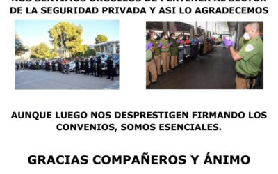 EN APOYO A LA SEGURIDAD PRIVADA