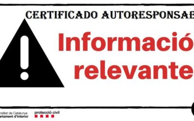 SOBRE EL CERTIFICADO AUTO RESPONSABLE (ACTUALIZADO)