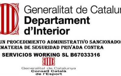 EL “CONSELL CATALA DE L’ESPORT” SE SALVA POR EL VAR D ‘ INTERIOR