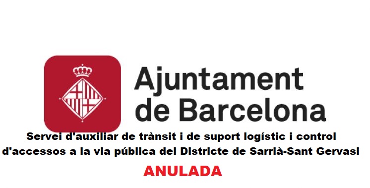 Otra “Licitació Ajuntament Barcelona” ANULADA