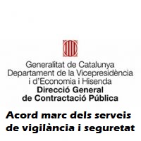 Acord marc dels serveis de vigilància i seguretat