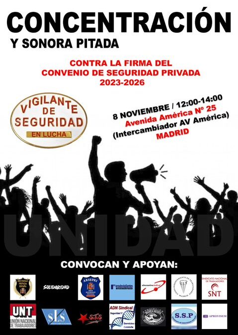 APOYAMOS MANIFESTACIÓN 08/11/2022 EN MADRID