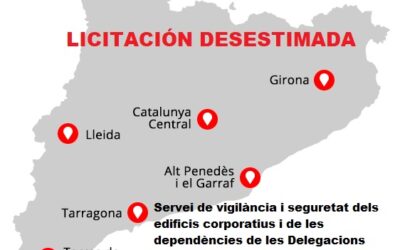 ANULADA LICITACIÓN DEPARTAMENT TERRITORI
