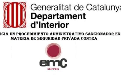 EMC SERVEIS, SANCIONADA