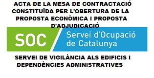 LA VIGILANCIA DEL SERVEI D’OCUPACIO DE CATALUNYA, PURA SUBASTA