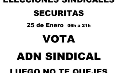 ANUNCIO VOTACIONES SECURITAS 25 ENERO