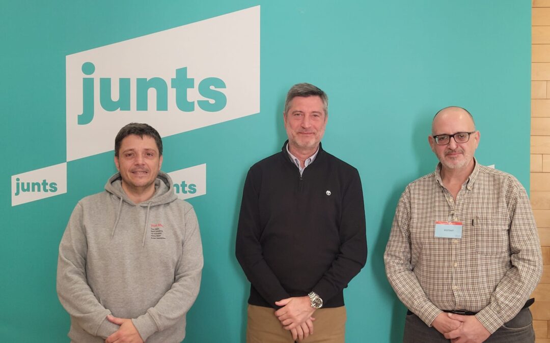 Reunión con Junts per Catalunya. Ayto. Barcelona