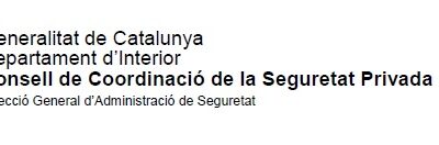REUNIÓN “CONSELL DE COORDINACIÓ DE LA SEGURETAT PRIVADA”