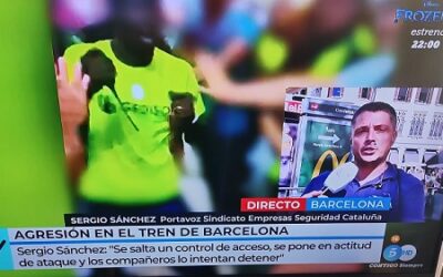 INCIDENTE EN RENFE – PLAZA CATALUÑA.  ADN SINDICAL SEGURIDAD Y SERVICIOS DE CATALUÑA DA LA CARA POR LOS COMPAÑEROS/AS