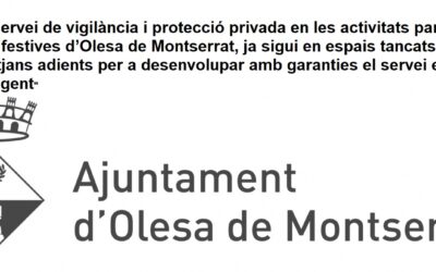 DESESTIMADA LICITACIÓN AJUNTAMENT D’OLESA MONTSERRAT