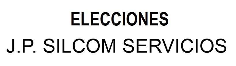 ELECCIONES JP SILCOM