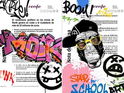 GRAN TRABAJO DE LOS Y LAS VIGILANTES DE SEGURIDAD EN RENFE
