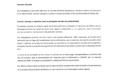 ACUERDO TRABLISA RENFE CATALUÑA