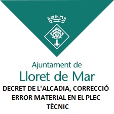 LICITACIÓN LLORET DE MAR