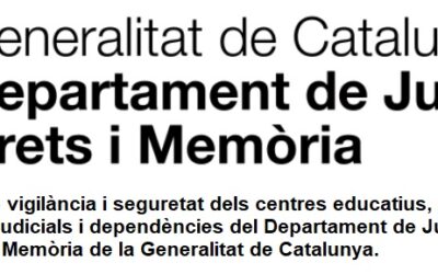 ADJUDICACIÓN SERVICIOS DEPT. JUSTICIA DE LA GENERALITAT