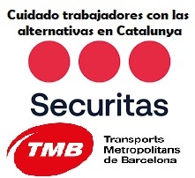 Trabajadores cuidado con las alternativas en Catalunya
