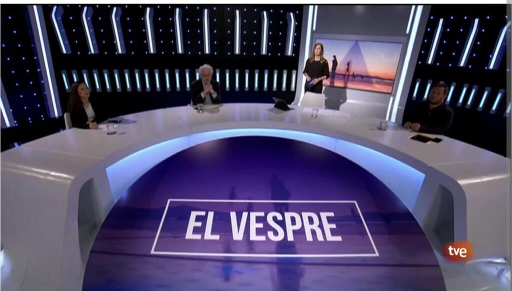 Entrevista a Sergi Sánchez, director de seguridad de ADN SINDICAL en "EL VESPRE" de TVE 24.09.2025
