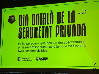 DIA CATALÀ DE LA SEGURETAT PRIVADA DEL DEPARTAMENT D’INTERIOR I SEGURETAT PUBLICA