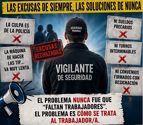 FTSP-USO: Si nadie quiere trabajar en precario… busca más lejos