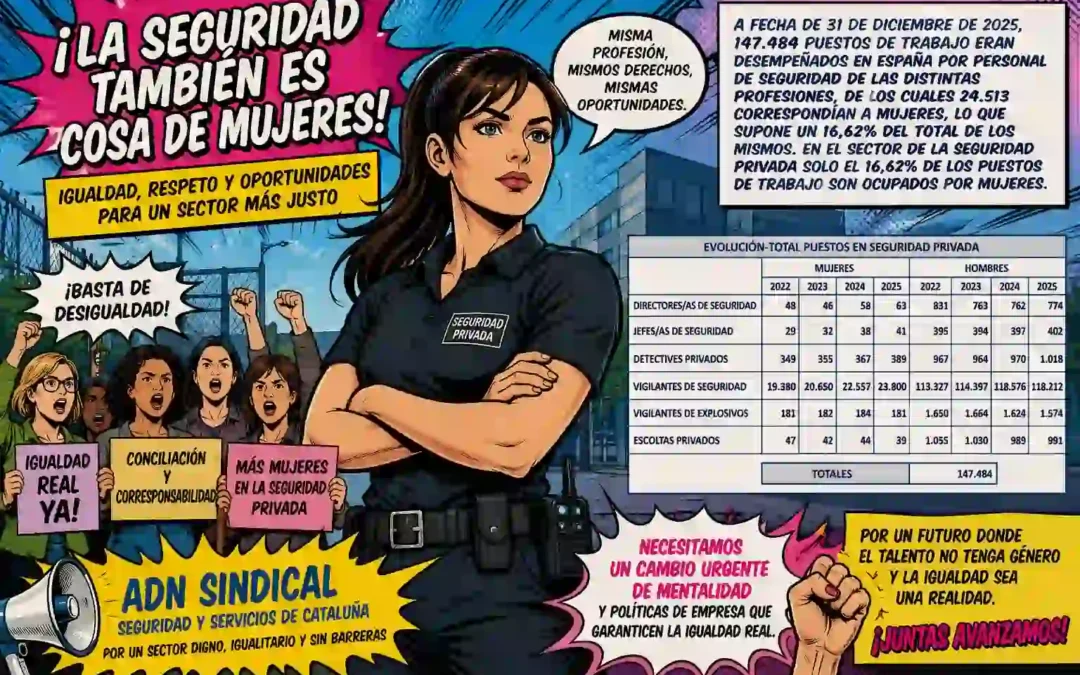 SOBRE LA FALTA DE PERSONAL FEMENINO EN SEGURIDAD
