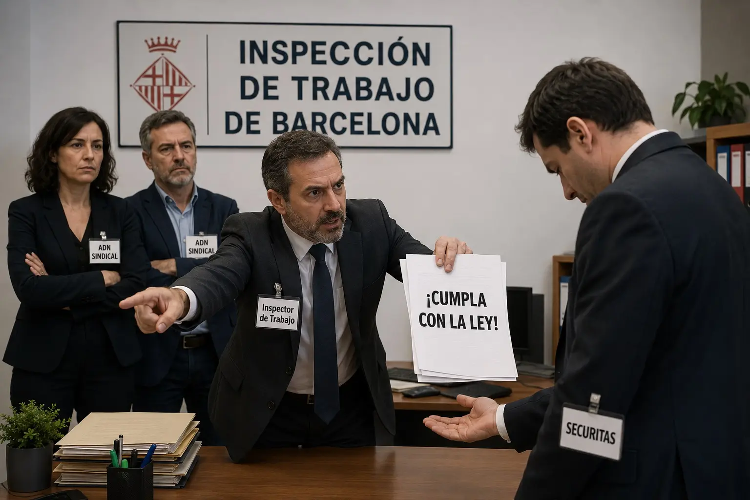 Resolución Inspección de Trabajo Barcelona - ADN Sindical