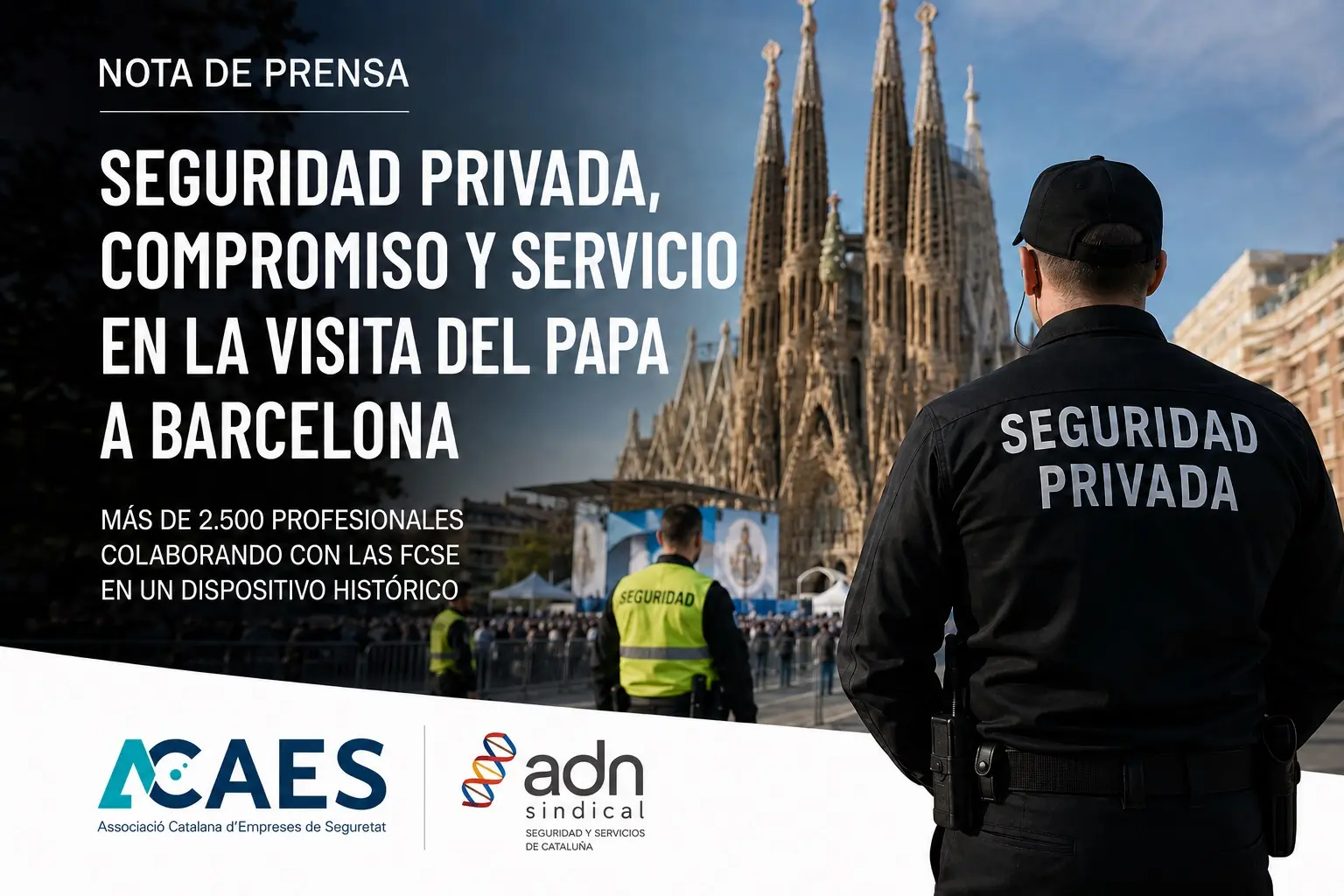 Comunicado conjunto ADN Sindical y ACAES