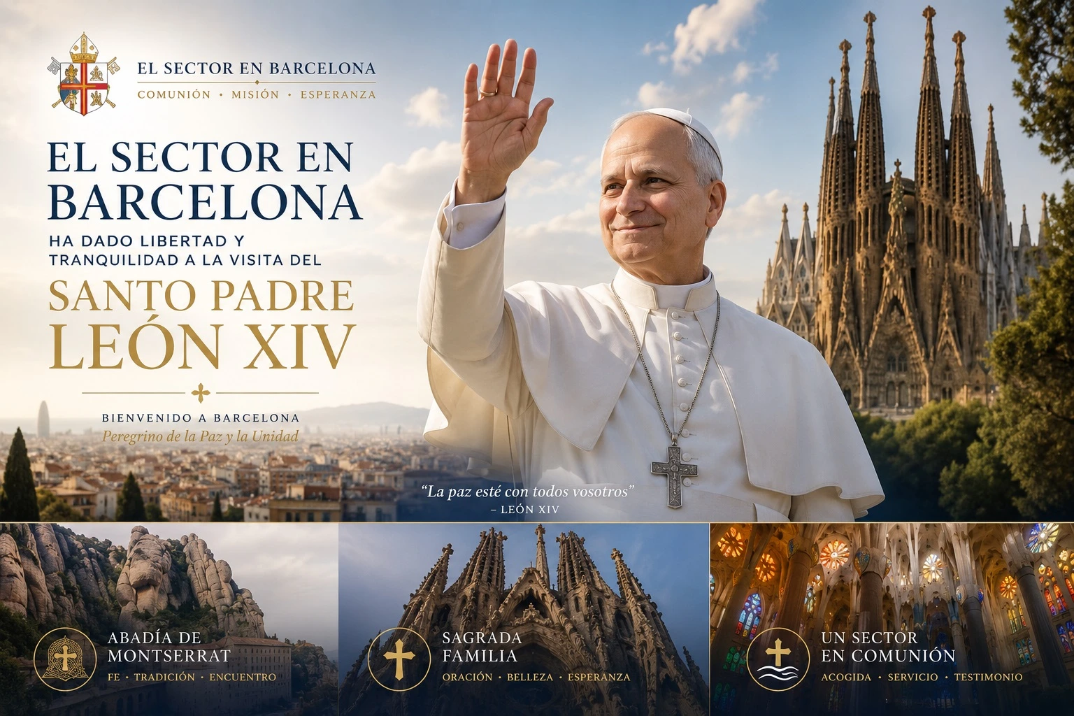 Visita de Su Santidad El Papa