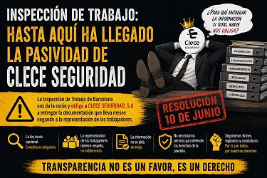 ATIZAMOS A CLECE SEGURIDAD S.A