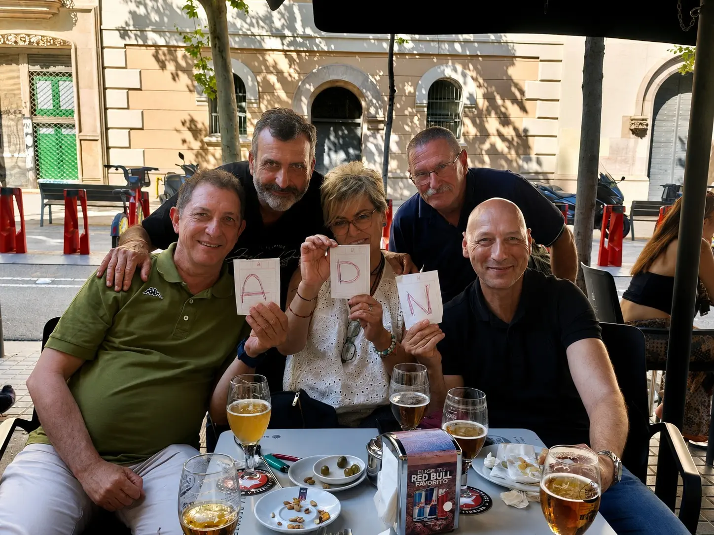 Compañeros de ADN Sindical tras las elecciones