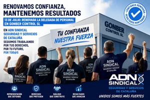 GONBER CONTROL SL… REELEGIDA LA COMPAÑERA.