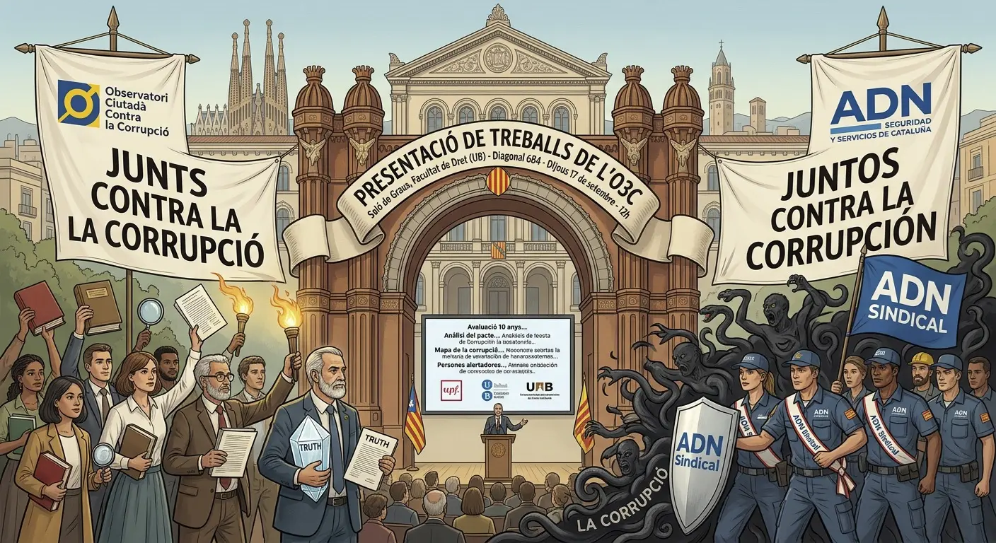 Imagen alegórica O3C y ADN Sindical