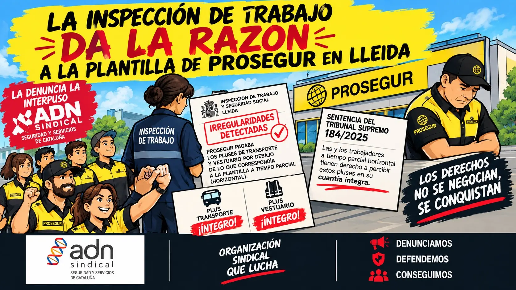 Imagen alegórica creada por la IA sobre la resolución de la Inspección de Trabajo en Lleida