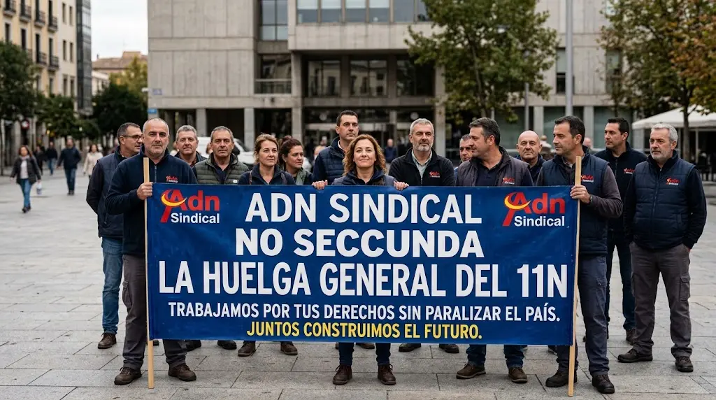 ADN Sindical no secunda la huelga del 11N